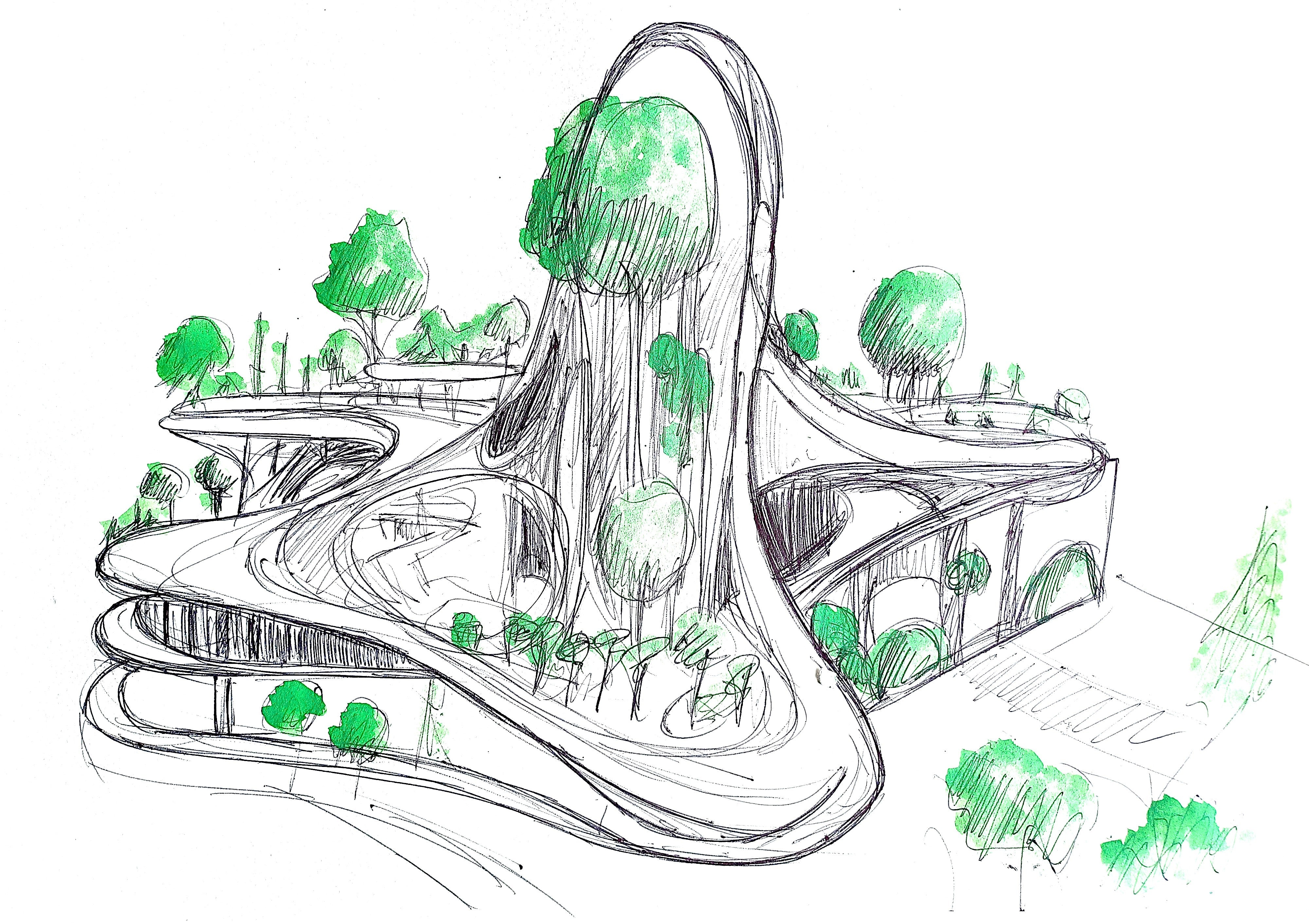 Smart City Concept Art